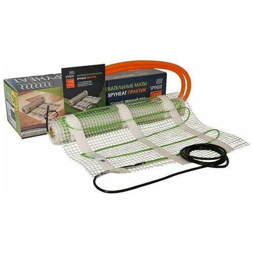 Мат нагревательный Spyheat Практик SHMD-12-315 175м2 35м 315Вт белыйзеленый 3640₽