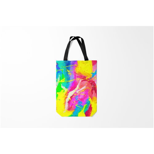 фото Сумка-шоппер / 31х42 см / тренды / tie dye ти дай burnettie