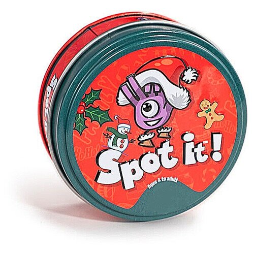 Magicstyle Оригинальная настольная игра Дубль Spot It Рождество (игра похожа на доббль/dobble)