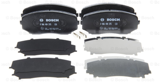 Дисковые тормозные колодки передние Bosch 0 986 494 375 для Ford Edge, Mazda CX-7, Mazda CX-9, Mitsubishi Pajero Sport (4 шт.)