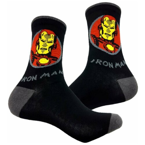 фото Носки marvel comics железный человек (черный), 37-43 sova socks