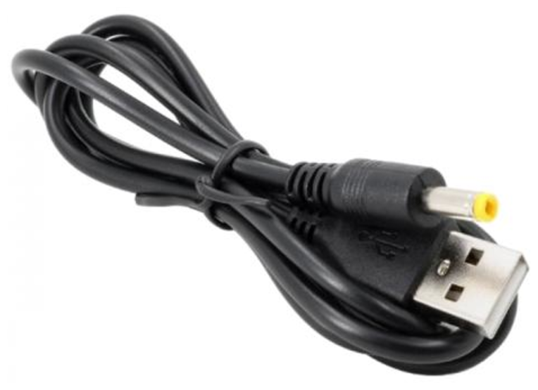 Кабель Orange Pi RD010 USB-A -to- DC plug (4mm/1.7mm) Power Cable 5V 3A 1.5 meters black