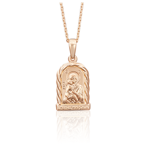 PLATINA jewelry Иконка из красного золота без камней 03-2397-00-000-1110-42