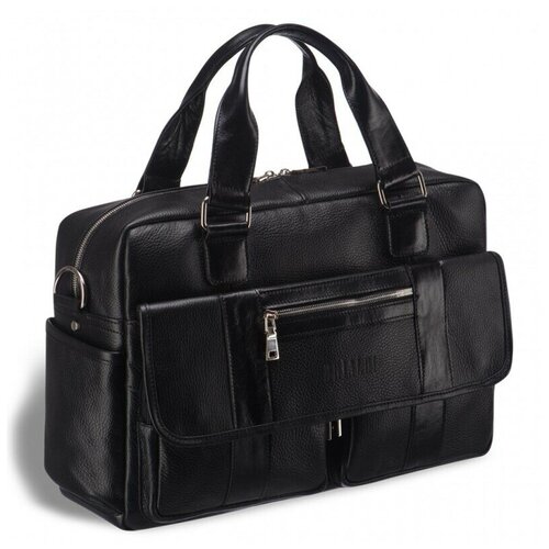 фото Вместительная сумка для документов brialdi king (кинг) relief black