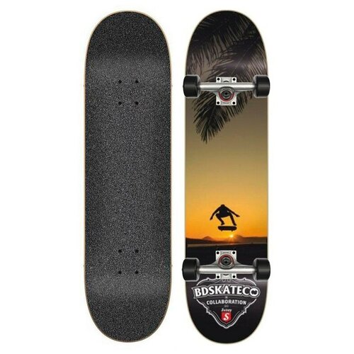 фото Скейтборд для трюков профессиональный bd complete sunay sunset 8x31.75 bd skate co