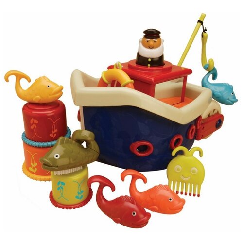 Набор для ванны B.Toys (Battat) «Fish  & Squish»