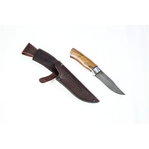 фото Кованный нож "клычок" ручной работы (сталь х12мф, орех/ал.) златоустовский оружейный завод