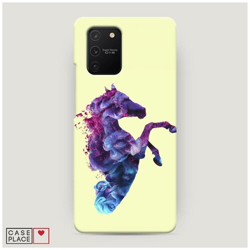 фото Чехол пластиковый samsung galaxy s10 lite лошадь арт 1 case place