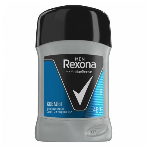 Unilever (Юнилевер) Антиперспирант-карандаш Rexona Men Кобальт 50 мл