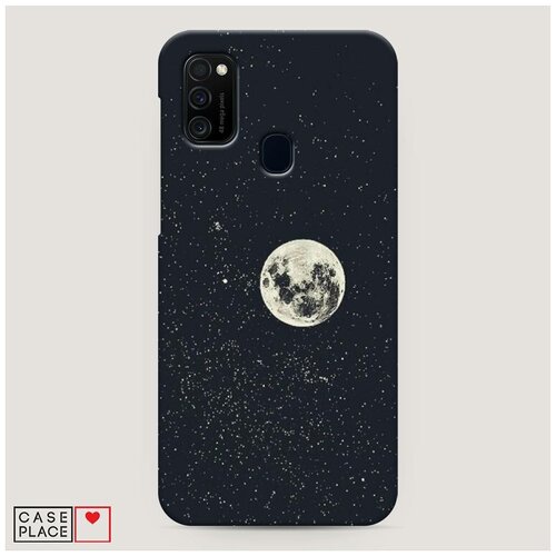 фото Чехол пластиковый samsung galaxy m30s полнолуние case place
