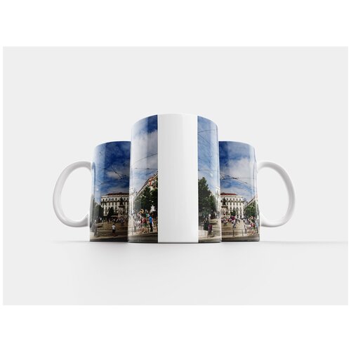 фото Кружка "лиссабон, португалия, городская площадь" 320 мл lotsprints