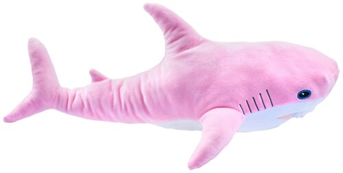Мягкая игрушка Fancy Акула, 35 см, розовый