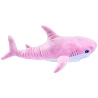 Мягкая игрушка Fancy Акула, 98 см, розовый