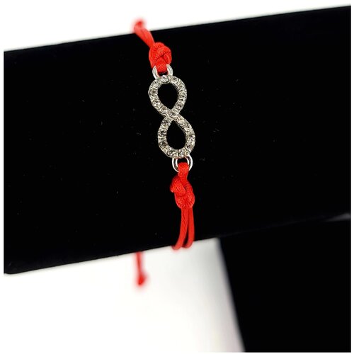 фото Браслет красная нить / браслет бесконечность / женский красный браслет hagust