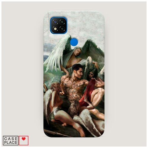 фото Чехол пластиковый xiaomi redmi 9c ренессанс люцифера case place