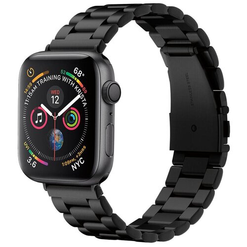 Ремешок Spigen Modern Fit (062MP25403) для Apple Watch Series SE/6/2/3/4/5 42/44 mm (Black) черный