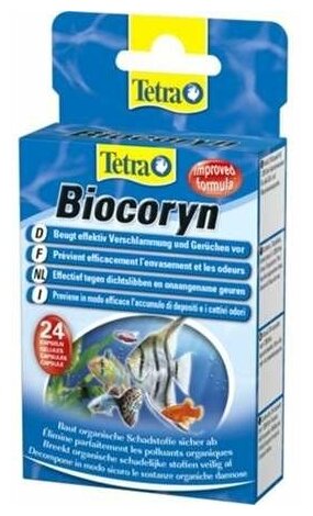 Средство для воды в аквариуме Tetra Biocoryn 12 капс. - фотография № 18