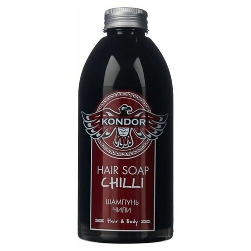 Hair&Body Шампунь KONDOR Чили 300мл kondor шампунь hair soap chilli чили 750 мл