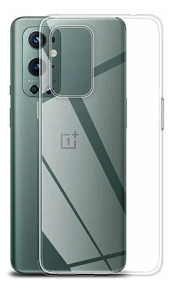 Силиконовый чехол прозрачный для OnePlus 9 Pro / ван плас 9 про / ванплас 9 про