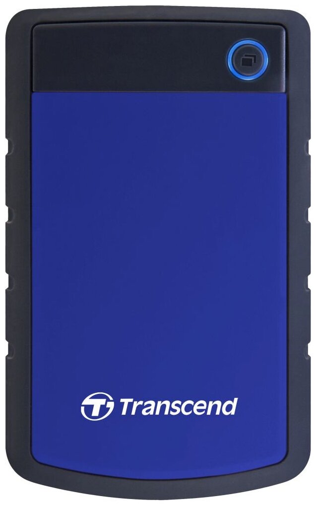 Жесткий диск Transcend USB 3.0 1Tb TS1TSJ25H3B StoreJet 25H3 5400rpm 2.5" синий