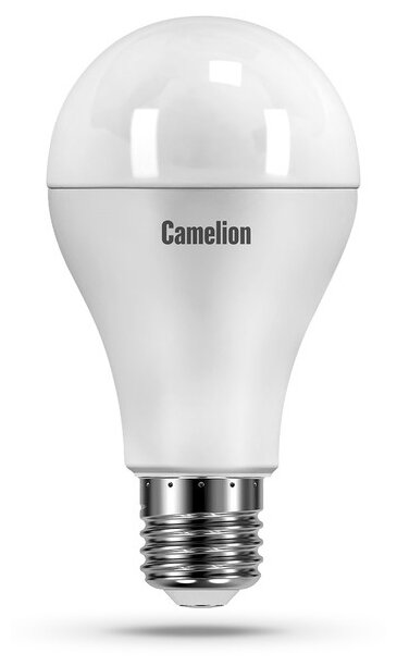 Лампа светодиодная Camelion 13572, E27, A65, 25 Вт, 4500 К