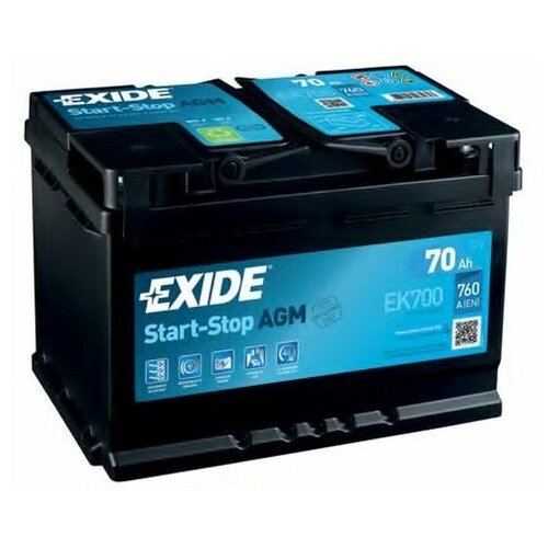 фото Аккумуляторная батарея exide ek700