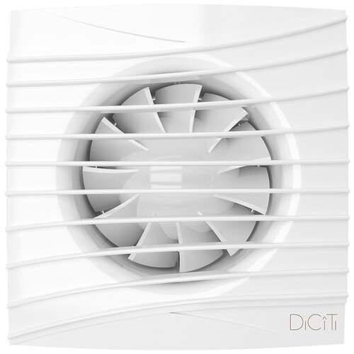 Вентилятор вытяжной DiCiTi Silent 4C MRH, белый 8.4 Вт вентилятор вытяжной diciti silent 5c mrh white 10 вт
