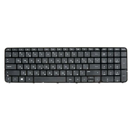 Клавиатура для ноутбука HP Pavilion 15-b Sleekbook 15 Ultrabook 15 черная с рамкой гор Enter ZeepDeep 106700₽