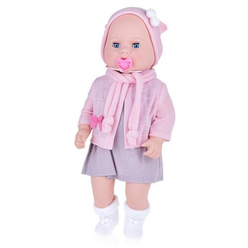 Купить Классические куклы Актамир Кукла «Вита 2 с пустышкой» озвученная, 50 см