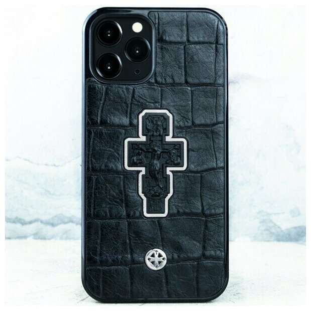 Чехол iPhone 14 - Euphoria HM CROC Crucifix Cross