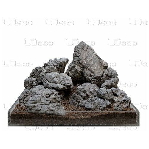 udeco brown lava xl натуральный камень лава коричневая д аквариумов и террариумов Камень UDeco Elephant Stone MIX SET 15