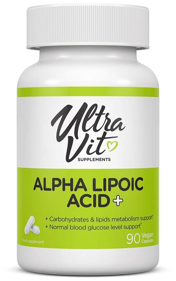 UltraVit Alpha Lipoic acid+ капс.