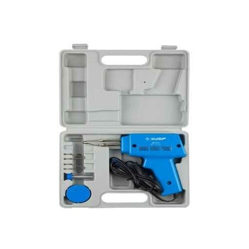 Паяльник импульсный со световым индикатором 150 Вт ЗУБР 55412-H4_z01 200000₽