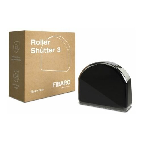 FIBARO Roller Shutter 3 встраиваемый модуль управления жалюзи/шторами/воротами Z-Wave