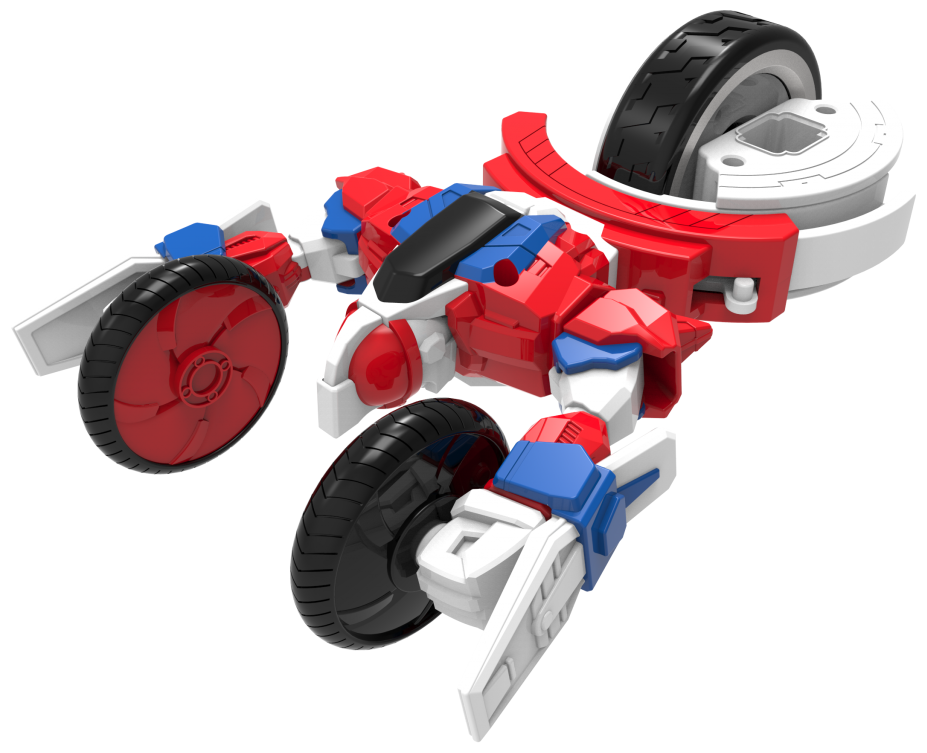 Набор волчков-трансформеров 2-в-1 Spin Racers "Неудержимый" и "Таран" с аксессуарами K02SRDP1 - фото №10