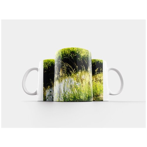 фото Кружка "трава, свет, колоски" 320 мл lotsprints