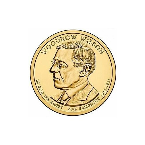США Вудро Вильсон 1 доллар 2013 г