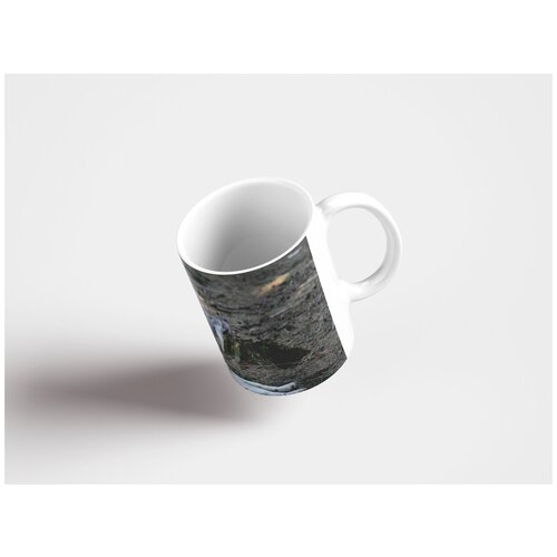 фото Кружка "волк, шерсть, дикая природа 320 мл. белая lotsprints