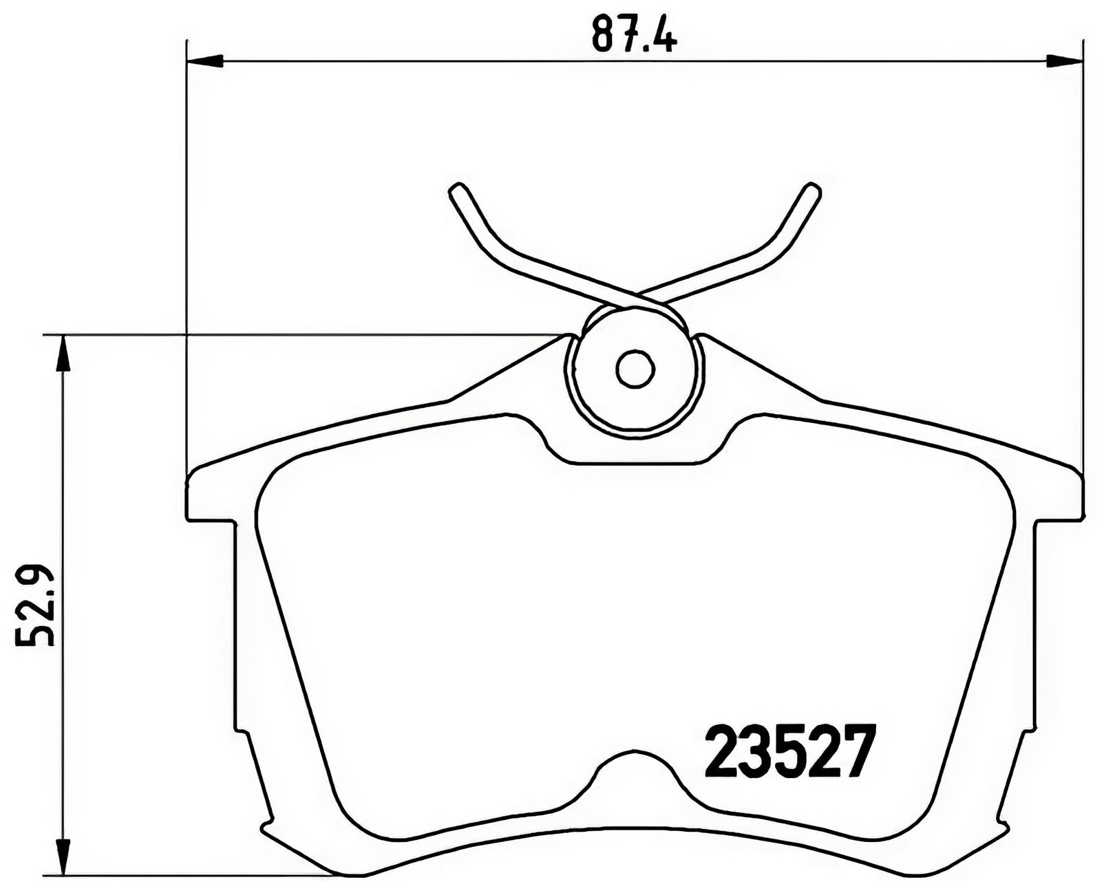 P28030_=695 02=222631=D5109-01 ! Колодки Дисковые З Honda Accord 1.6i-2.3i/2.0tdi 98> Brembo арт. P 28 030