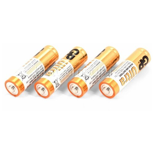 Батарейки пальчиковые GP LR06 (AA) Ultra Alkaline, 1.5V (4 шт) батарейка ultra power aa lr6 1 5 в пальчиковые 12 шт