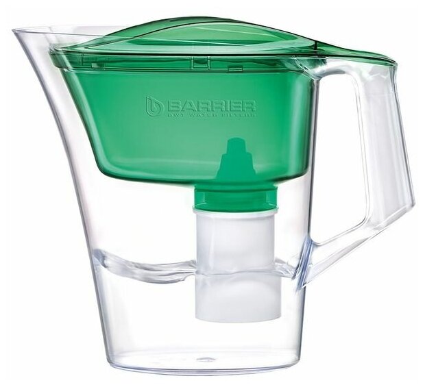 Фильтр для воды "Эвита" кувшин 25 литра зеленый + сменная кассета в комплекте+подарок(зубная паста)