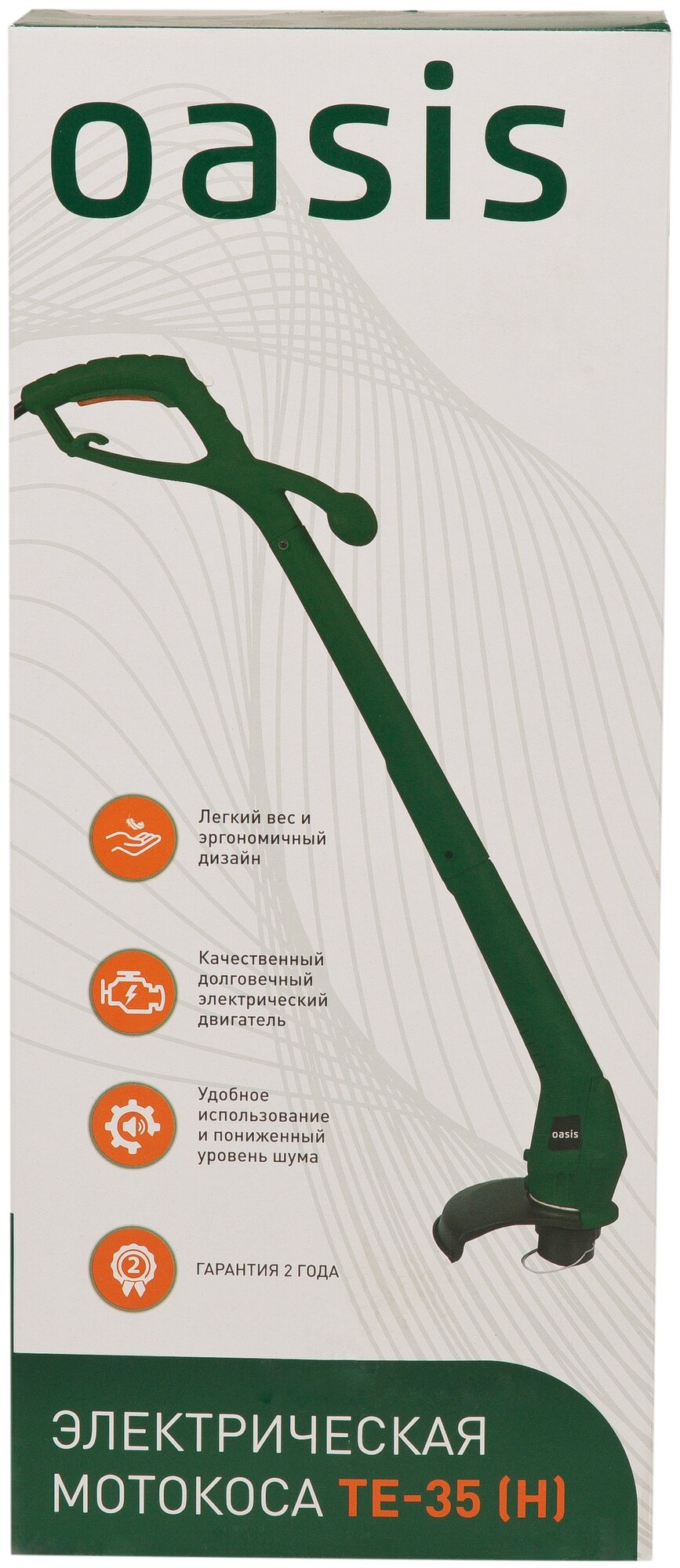 Мотокоса электрическая Oasis TE-35 350 Вт - фотография № 5