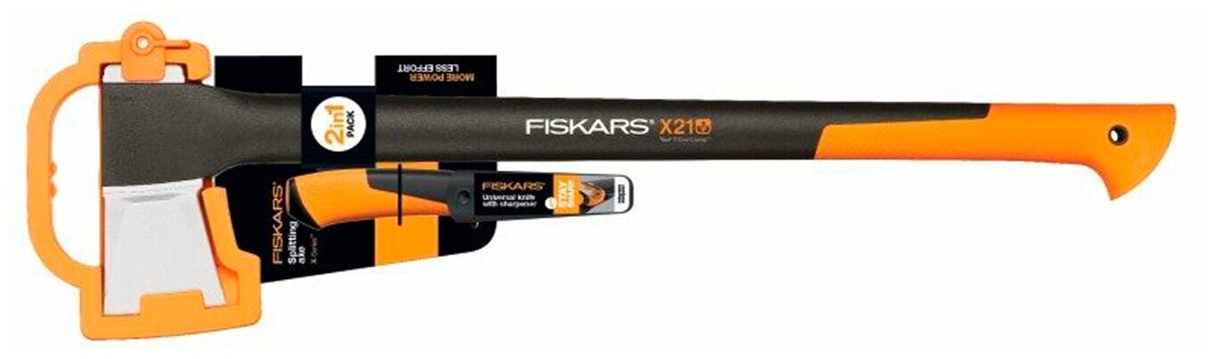 Набор Fiskars 1025437 (топор Х25, пила садовая малая SW 73) - фотография № 11