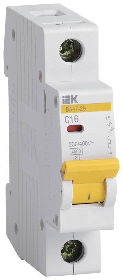   IEK  47-29 1P (C) 4,5kA 16 