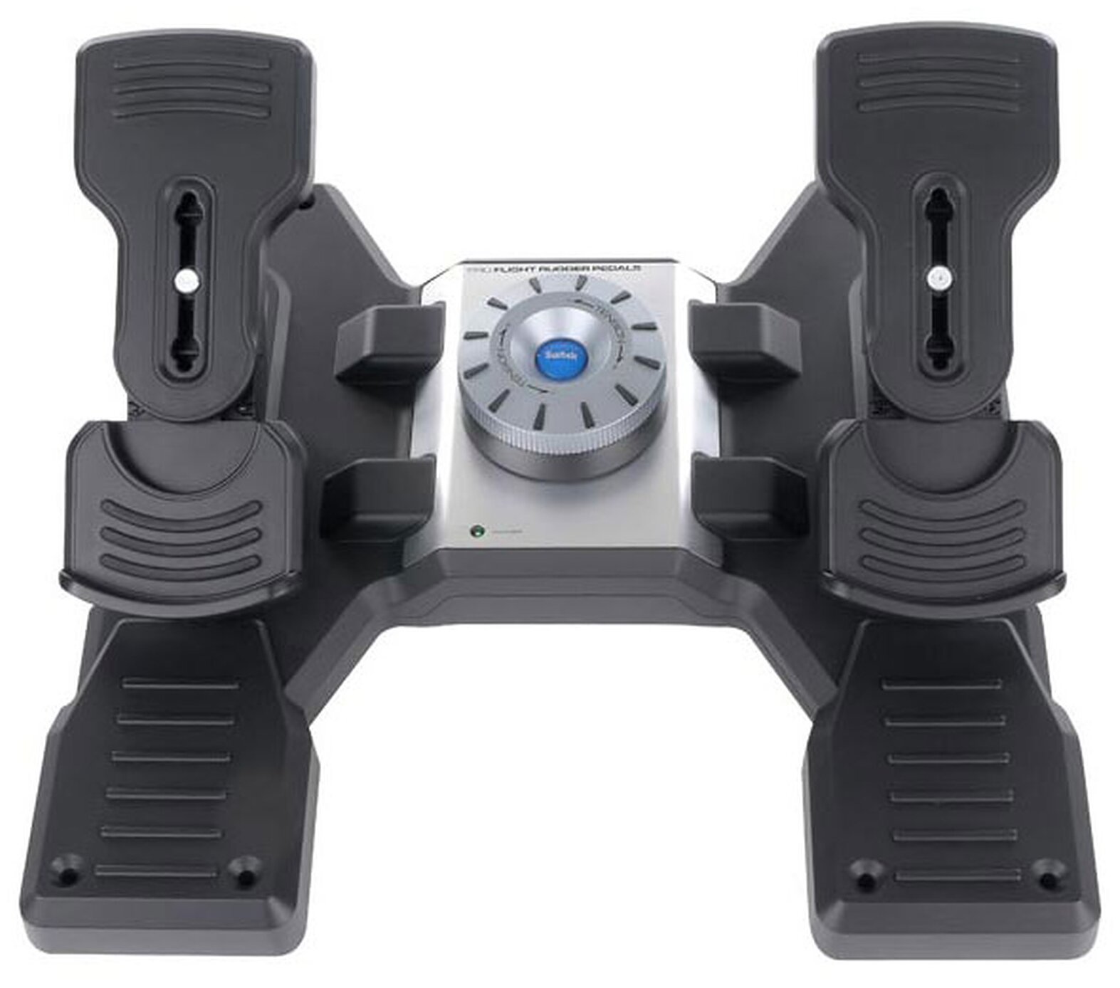 Logitech G Saitek Pro Flight Rudder Pedals, серый, 1 шт.