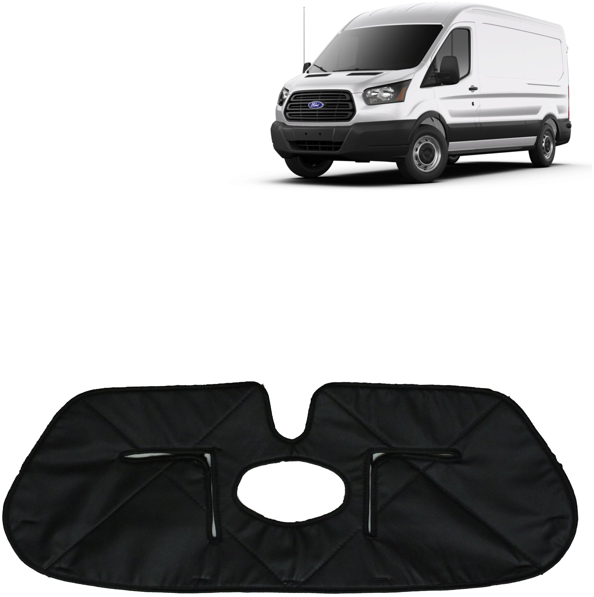 Утеплитель радиатора для автомобиля Ford Transit c 2014 г.в.