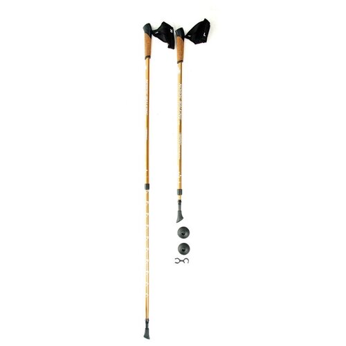 фото Телескопические палки для скандинавской ходьбы kaiser sport, nordic walking gold, sl-2b-2-135