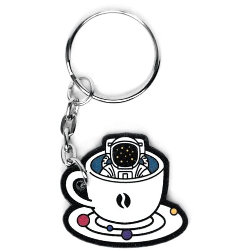 Брелок деревянный Waf-waf Глоток космоса