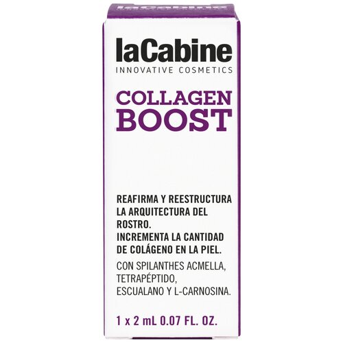 LaCabine Collagen boost Концентрированная сыворотка стимулятор коллагена для лица, 2 мл концентрированная сыворотка в ампулах стимулятор коллагена 1 х 2 мл lacabine lacabine collagen boost ampoules 2 мл