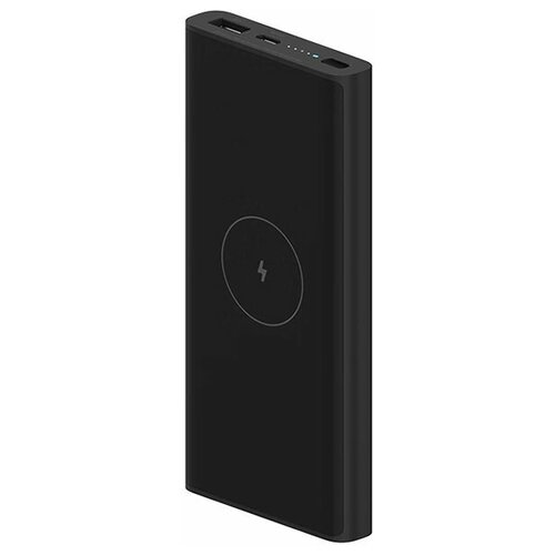Внешний аккумулятор Xiaomi Mi Wireless Power Bank 10000mAh 10W Black WPB15PDZM 2735₽
